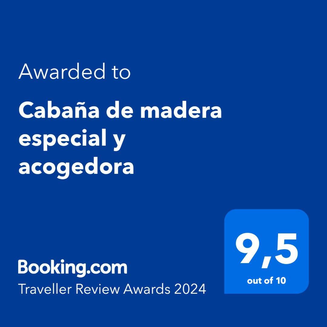 Cabana De Madera Especial Y Acogedora Cardenete Exteriör bild